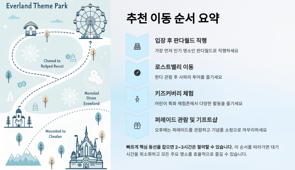 어린이날 에버랜드 추천 이동 동선 완벽 가이드 (2025년) 2 2 2