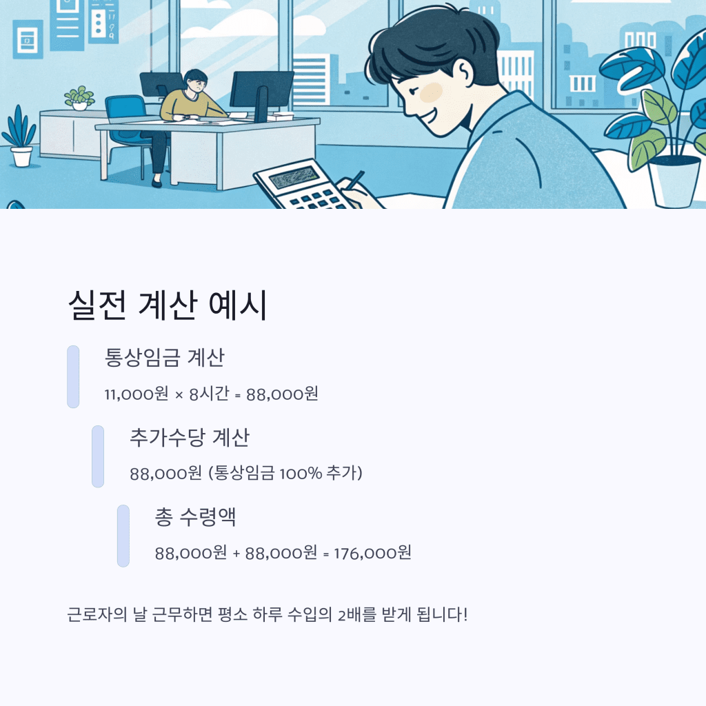 업종별 근로자의 날 수당 계산기 예시 (2025년 최신 가이드) 4 4 3