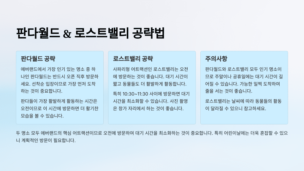 어린이날 에버랜드 추천 이동 동선 완벽 가이드 (2025년) 5 5 and 1