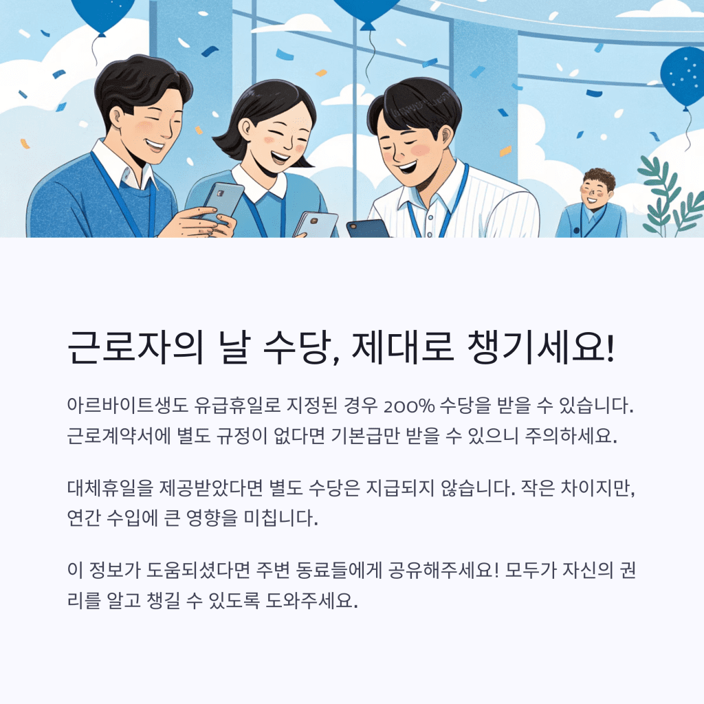 업종별 근로자의 날 수당 계산기 예시 (2025년 최신 가이드) 7 7 3