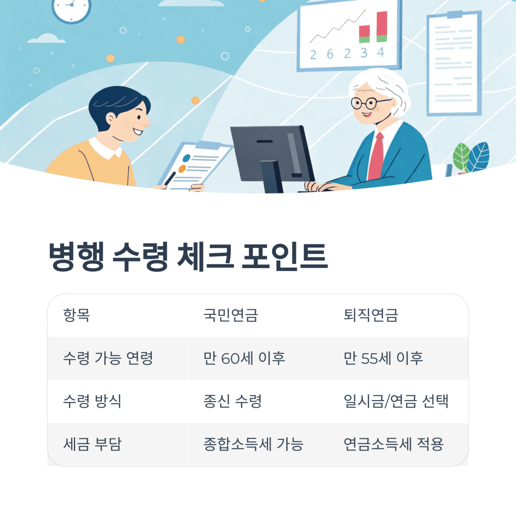 국민연금과 퇴직연금, 병행수령이 가져올 노후의 변화 10 10 3