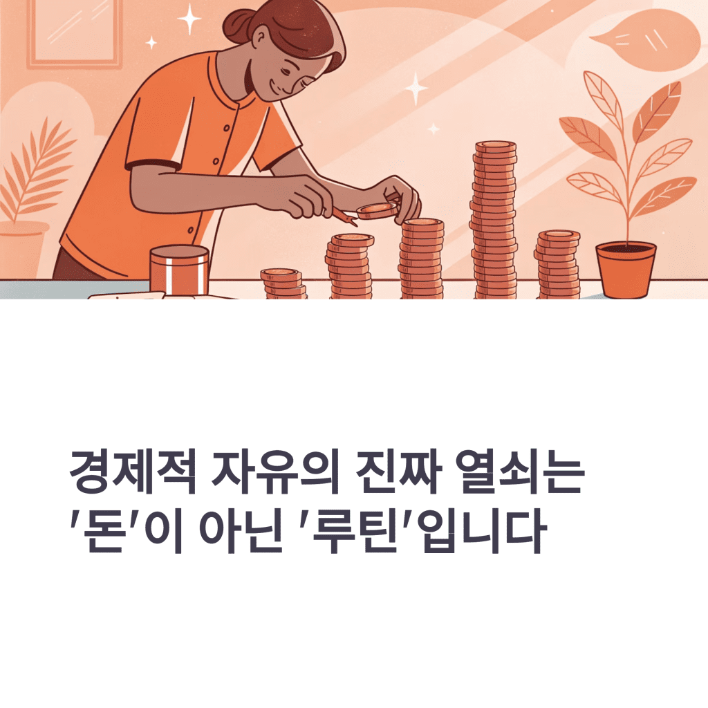 경제적 자유를 이루는 진짜 열쇠는 ‘돈’이 아닌 ‘루틴’ 2 1 26