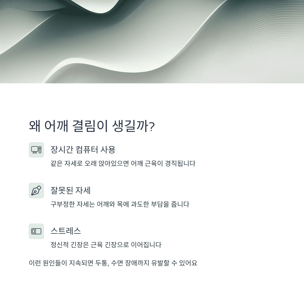 어깨 결림에 좋은 스트레칭 5분 루틴 3 2 21