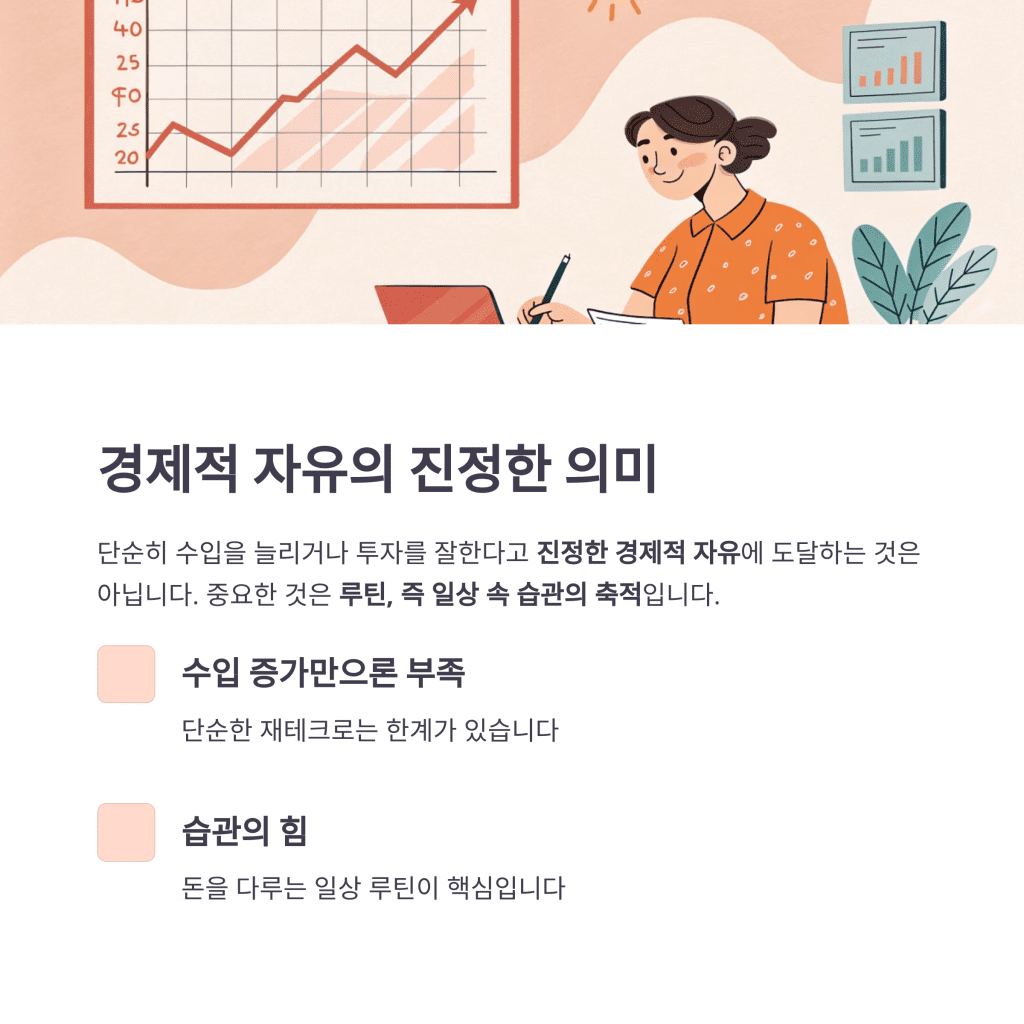 경제적 자유를 이루는 진짜 열쇠는 ‘돈’이 아닌 ‘루틴’ 3 2 37