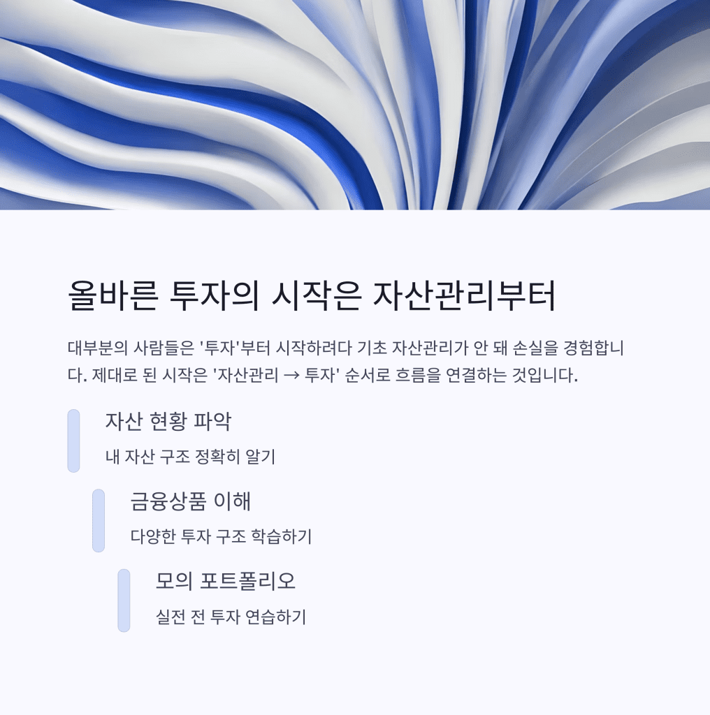 자산관리와 투자, 어디서부터 연결해야 할까? 3 2 39