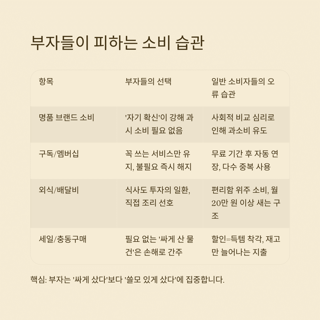 부자들의 소비습관, 우리는 무엇을 배워야 할까? 4 3 28