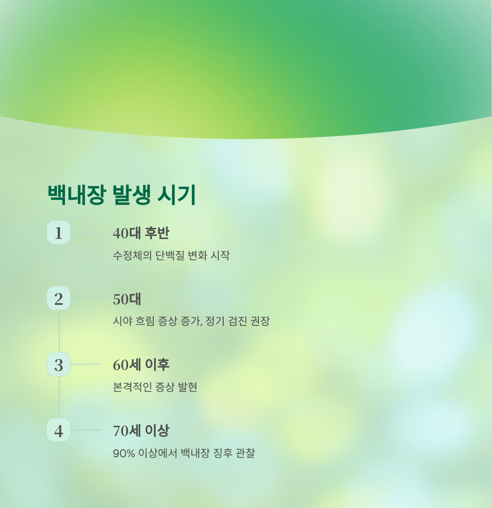 시야가 흐릿해졌다면? 백내장 검사는 언제부터 받아야 할까 3 3 6