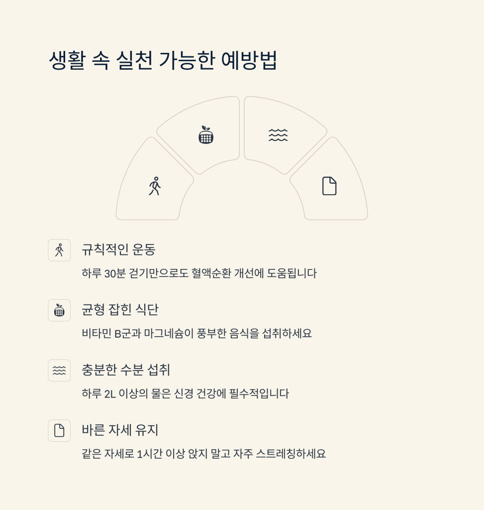 손발 저림 원인과 대처법 | 말초신경 문제 예방 5 4 14