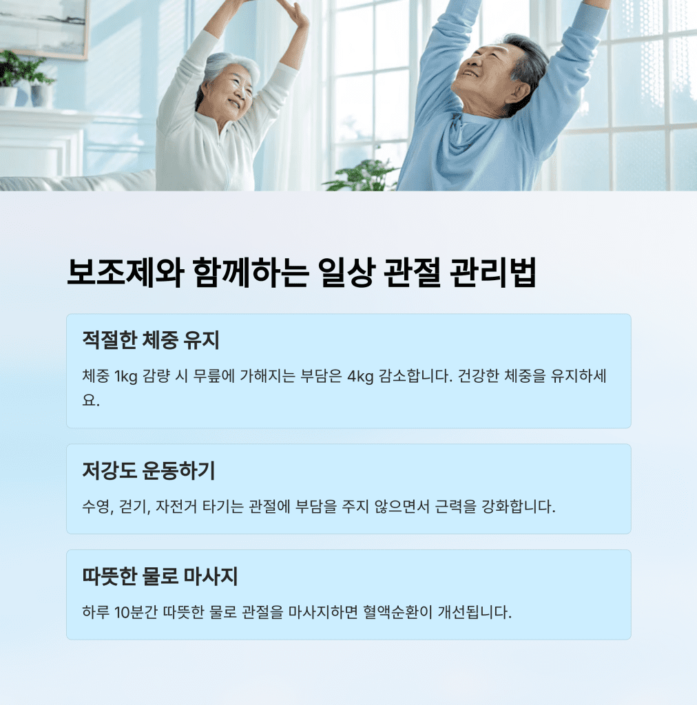 관절에 좋은 보조제 고르는 방법 | 영양제 추천도 포함 6 5 15