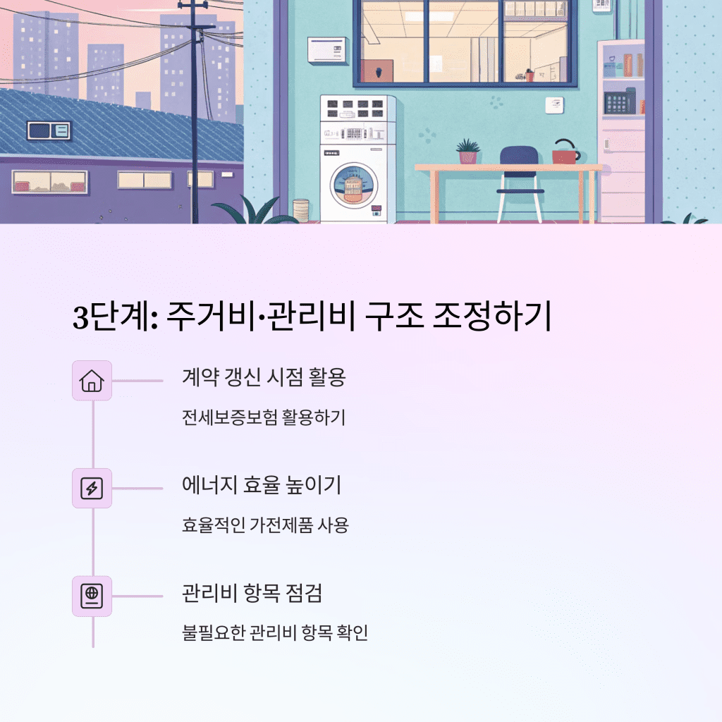 고정지출 줄이기, 가장 쉬운 3단계 실천 전략 6 5 3 2