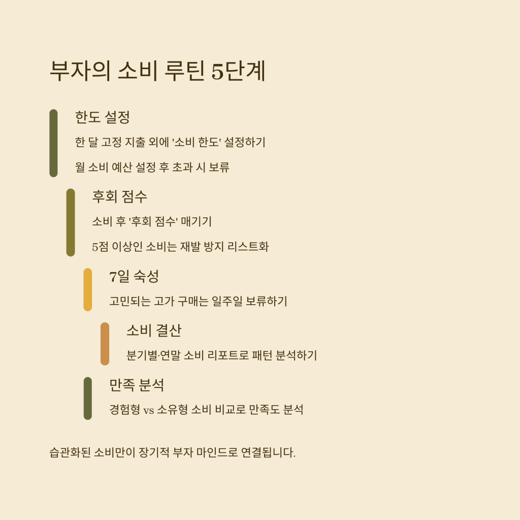 부자들의 소비습관, 우리는 무엇을 배워야 할까? 6 5 5