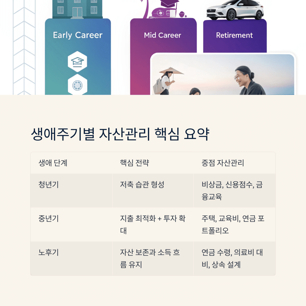 라이프사이클에 맞춘 자산관리 전략 7 6 32