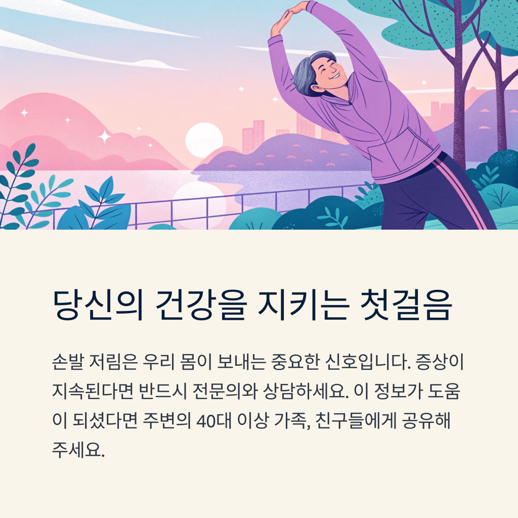손발 저림 원인과 대처법 | 말초신경 문제 예방 8 7 14