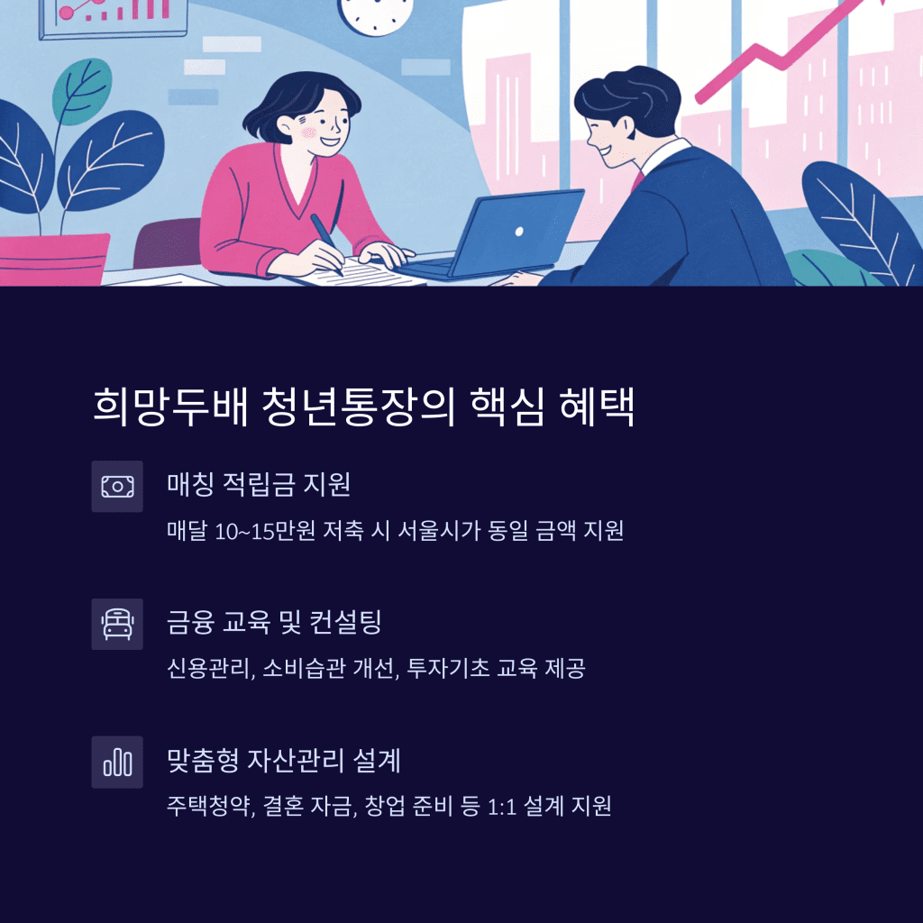 희망두배 청년통장 서울시 혜택 총정리 3 희망두배 청년통장의 해택